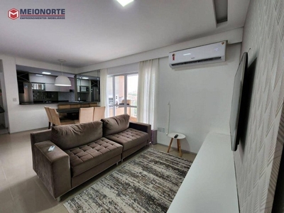 Apartamento com 3 dormitórios para alugar, 86 m² por R$ 6.001,00/mês - Jardim Eldorado - S