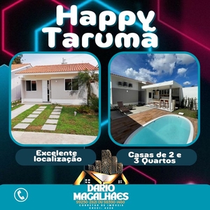 Casas no Residencial Happy Tarumã a partir 299.000... Corre , últimas unidades