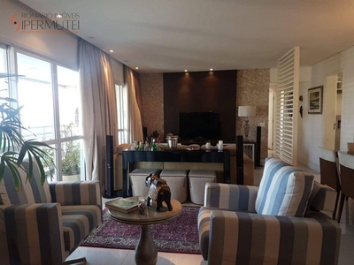 Ótimo Apartamento com 4 dormitórios e varanda gourmet à venda, 154 m² - Campo Belo - São P