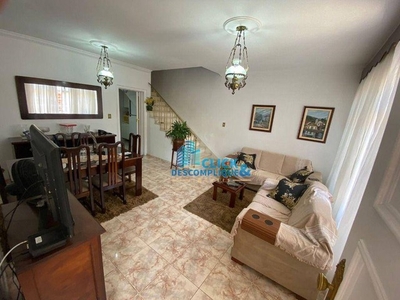 Sobrado com 3 dormitórios à venda, 117 m² por R$ 1.200.000,00 - Ponta da Praia - Santos/SP