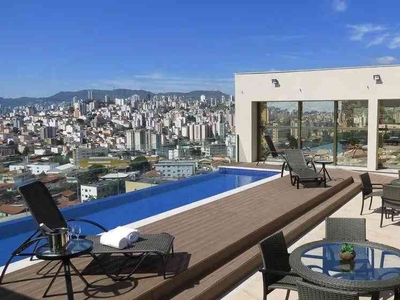 Apart Hotel com 1 quarto à venda no bairro Nova Suíssa, 59m²