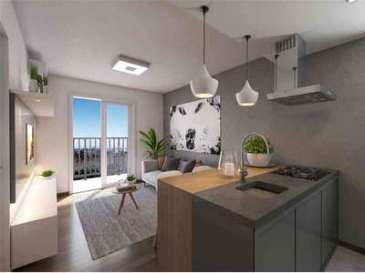 Apartamento com 1 quarto à venda no bairro Operário, 44m²