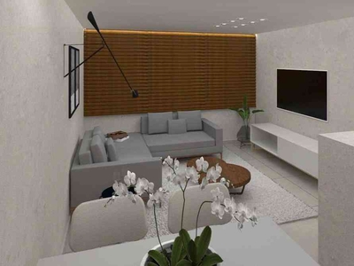 Apartamento com 1 quarto à venda no bairro Serra, 82m²