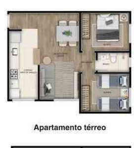 Apartamento com 2 quartos à venda no bairro Monte Verde, 49m²