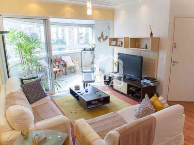 Apartamento com 3 quartos à venda no bairro Brooklin Paulista, 115m²