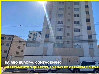 Apartamento com 3 quartos à venda no bairro Europa, 74m²