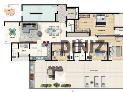 Apartamento com 4 quartos à venda no bairro Cidade Nova, 136m²