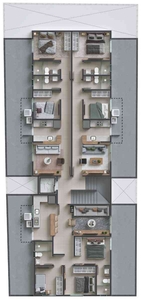 Cobertura com 2 quartos à venda no bairro Santa Mônica, 96m²