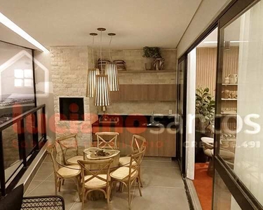 Apartamento com 119m² e 3 suítes e varanda gourmet no GRANJA MARILEUSA