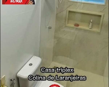 Gio(Trplx 1) - Casa TRIPLEX para venda com 145 m2 - COLINA DE LARANJEIRAS