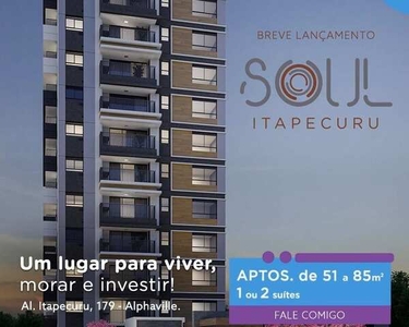 RRCOD3919 Apartamento 85m² CONDOMÍNIO SOUL ITAPECURU - 1 Suíte 1 Vaga - Barueri, SP - Ótim