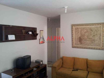 Apartamento com 3 quartos à venda no bairro Jardim Riacho das Pedras, 62m²