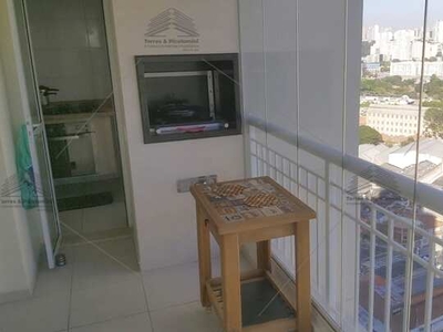 Apartamento Moóca Com 86 metros, 3 Dormitórios, Sacada Gourmet, Móveis planejados, 1 Vaga