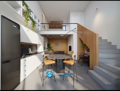 Apartamento no Bairro Vila Nova em Blumenau com 1 Dormitórios (1 suíte) e 37.37 m²