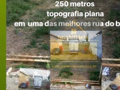 Terreno plano à venda na cidade de Salto/SP Jd Planalto. Imobiliária Isaltina Imóveis, age