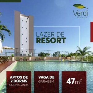 Apartamentos 2 quartos de 47,71 m2 - Verdi Residence em Arujá