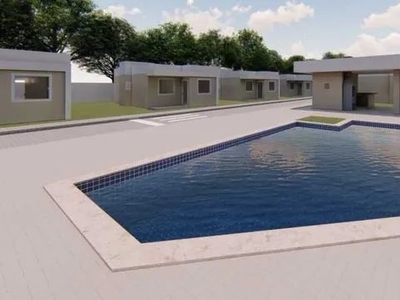 CASA VILA DE ABRANTES CONDOMÍNIO FECHADO EM CONSTRUÇÃO COMPOSTO POR 2/4,SENDO 1 SUÍTE, S