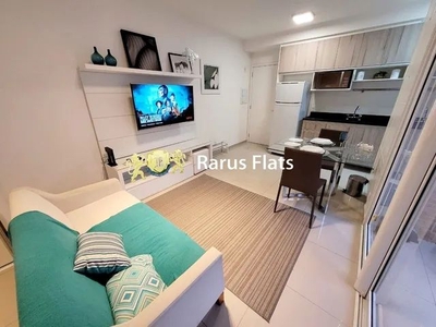 Rarus Flats - Flat para locação - Edifício Option Paraiso