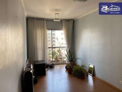 Apartamento com 3 dormitórios para alugar, 75 m² por r$ 2.088,73/mês - vila são jorge - guarulhos/sp