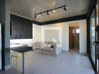 Cobertura para aluguel - são pedro, 1 quarto, 40 m² - belo horizonte