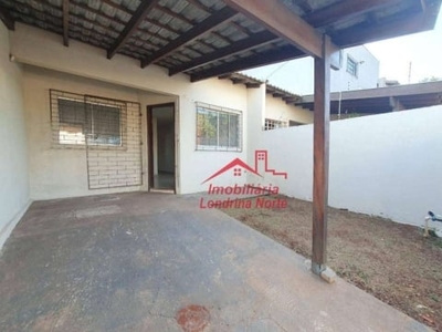 Casa com 3 dormitórios para alugar, 70 m² por r$ 890,00/mês - parque industrial josé belinati - londrina/pr