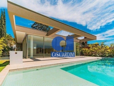 Casa com 5 dormitórios à venda, 1100 m² por r$ 15.900.000,00 - tamboré 02 - santana de parnaíba/sp