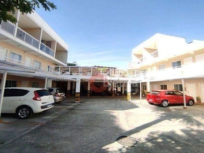 Cobertura com 3 dormitórios para alugar, 90 m² por r$ 1.800,00/mês - praia do siqueira - cabo frio/rj