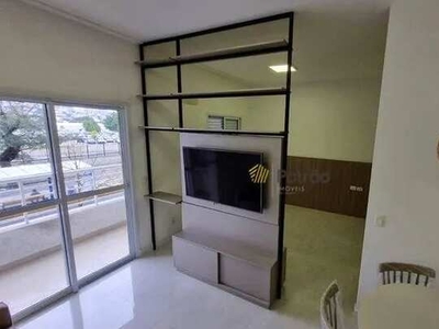 Apartamento com 1 dormitório para alugar, 42 m² por R$ 2.700,00/mês - Jardim do Mar - São