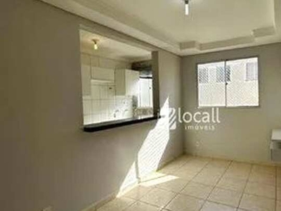 Apartamento com 2 dormitórios, 47 m² - venda por R$ 210.000,00 ou aluguel por R$ 1.055,00