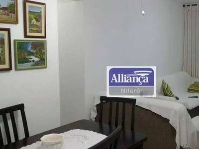 Apartamento com 2 dormitórios à venda, 60 m² por R$ 310.000,00 - Santa Rosa - Niterói/RJ