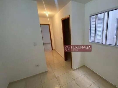 Apartamento com 2 dormitórios para alugar, 40 m² por R$ 1.235,00/mês - Vila Sirena - Guaru