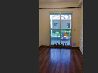 Apartamento com 2 dormitórios para alugar, 49 m² por R$ 1.450,00/mês - Granja Viana - Coti