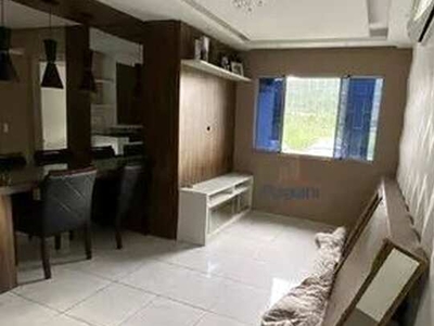 Apartamento com 2 dormitórios para alugar, 54 m² por R$ 977,00/mês - Guarda do Cubatão - P