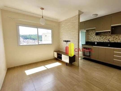 Apartamento com 2 dormitórios para alugar, 60 m² por R$ 1.268,00/mês - Jardim dos Ypês - P