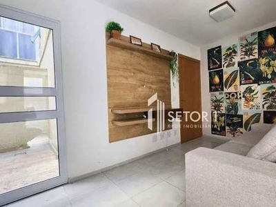 Apartamento com 2 quartos para alugar, 54 m² por R$ 950,00/mês - São Pedro - Juiz de Fora