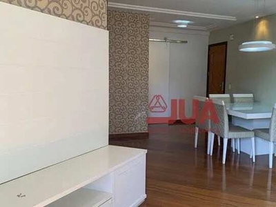 Apartamento com 3 dormitórios para alugar, 120 m² por R$ 5.079,23/mês - Centro - Nova Igua