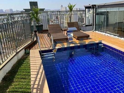 Cobertura Duplex 3 suítes e 3 vagas com Piscina e Churrasqueira no Jardim do Mar