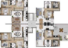Apartamento com 2 quartos à venda no bairro Itapoã, 183m²