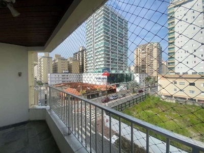 Apartamento com 1 quarto para alugar na rua deputado laércio corte, vila caiçara, praia grande, 57 m2 por r$ 1.500