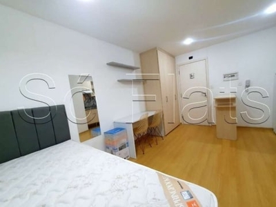 Apartamento no studio home com 27m², 1 dormitório e 1 vaga disponível para locação na consolação