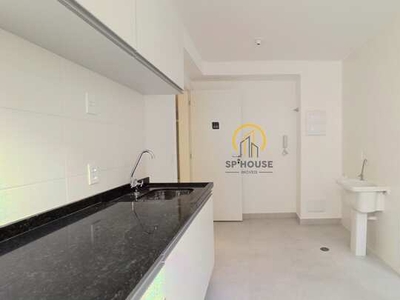 Apartamento para locação e venda, 1 suíte, 24 m², prédio novo, lazer completo, Vila Clemen