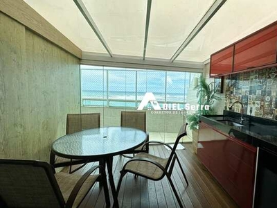 Pituba Privilegie - 2/4 com 73m² - Varanda gourmet - Frente Mar - Nascente - Armários - Po