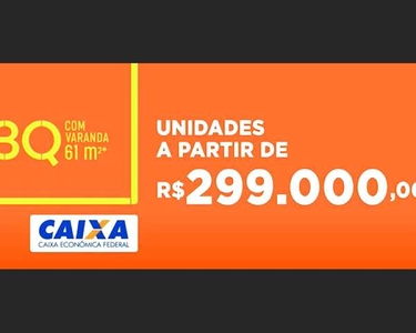R$ 199.000,00 - Now Parque Amazônia 2 e 3 quartos