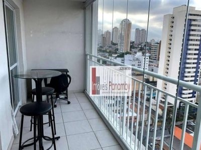 Apartamento com 1 dormitório, 34 m² - venda por r$ 430.000 ou aluguel por r$ 3.255/mês - ipiranga - são paulo/sp