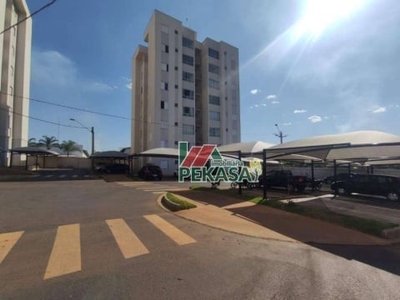 Apartamento com 2 dormitórios, 50 m² - venda por r$ 195.000 ou aluguel por r$ 1.050/mês - cristiano de carvalho - barretos/sp