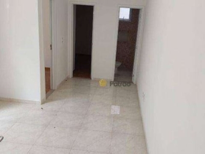 Apartamento com 2 dormitórios à venda, 50 m² por r$ 285.000,00 - vila príncipe de gales - santo andré/sp