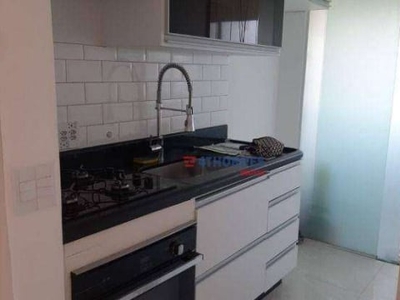 Apartamento com 3 dormitórios para alugar, 58 m² por r$ 2.778,00/mês - jardim das vertentes - são paulo/sp