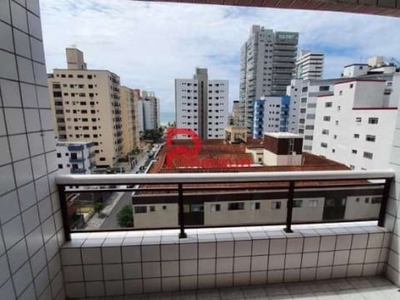 Apartamento com 3 quartos à venda na rua pajé, 612, tupi, praia grande, 110 m2 por r$ 450.000