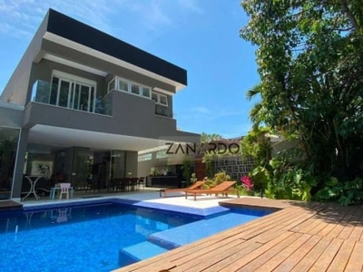 Casa 5 suítes à venda, 380 m² por r$ 8.200.000,10 - riviera de são lourenço - bertioga/sp