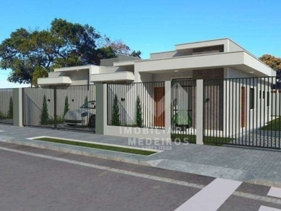 Casa com 2 dormitórios à venda, 58 m² por r$ 320.000,00 - morumbi - cascavel/pr